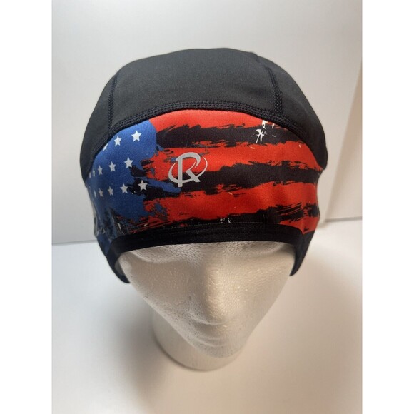ROTTO Ear Cover Glasses Holes Helmet Liner Ski Snow USA Skull Cap Sz L New - Picture 1 of 10
